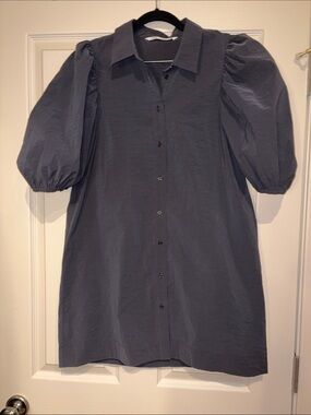 Zara Puff-Sleeve Dress